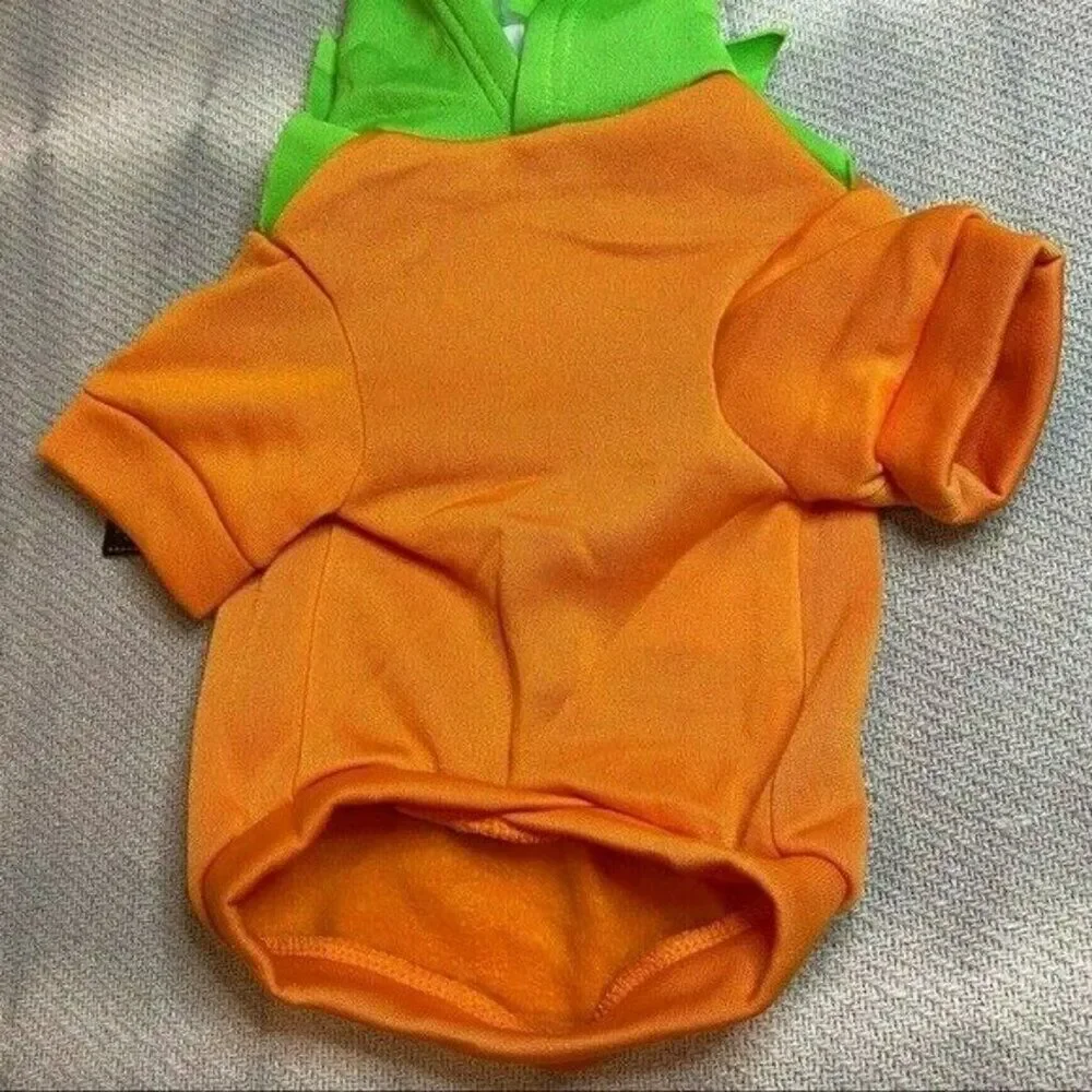 Pumpkin Dog Hoodie Size Medium NWT Pet Puppy Gift Holiday Comfy